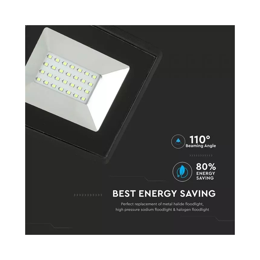 LED Reflektor LED/20W/230V IP65 zelena svjetlost