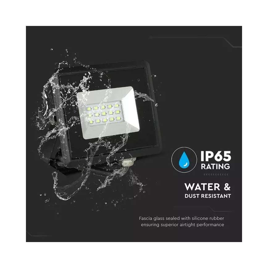 LED Reflektor LED/20W/230V IP65 zelena svjetlost