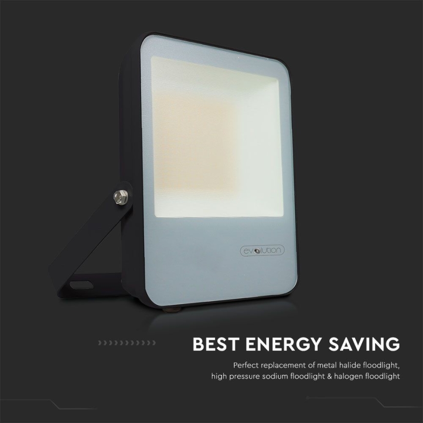 LED Reflektor LED/30W/230V 6400K IP65 crna