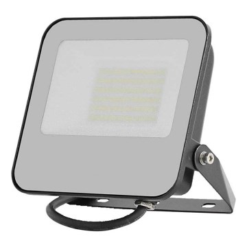 LED Reflektor LED/50W/230V 4000K IP65 crna