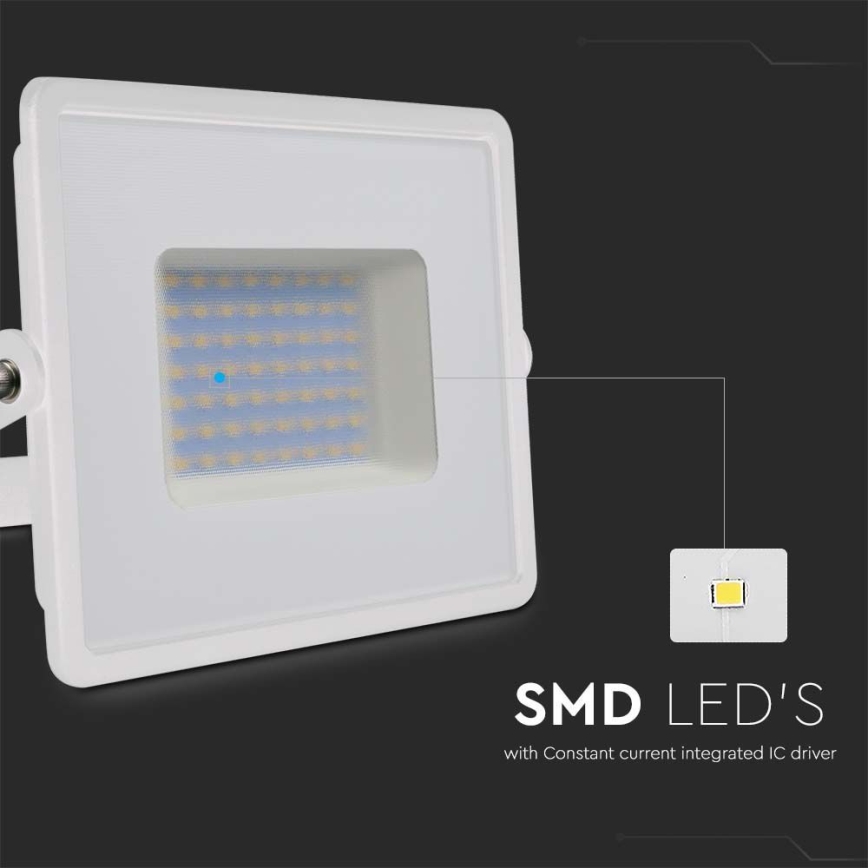 LED Reflektor LED/50W/230V 6500K IP65 bijela