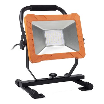 LED reflektor LED/50W/230V 6500K IP65 narančasta/crna