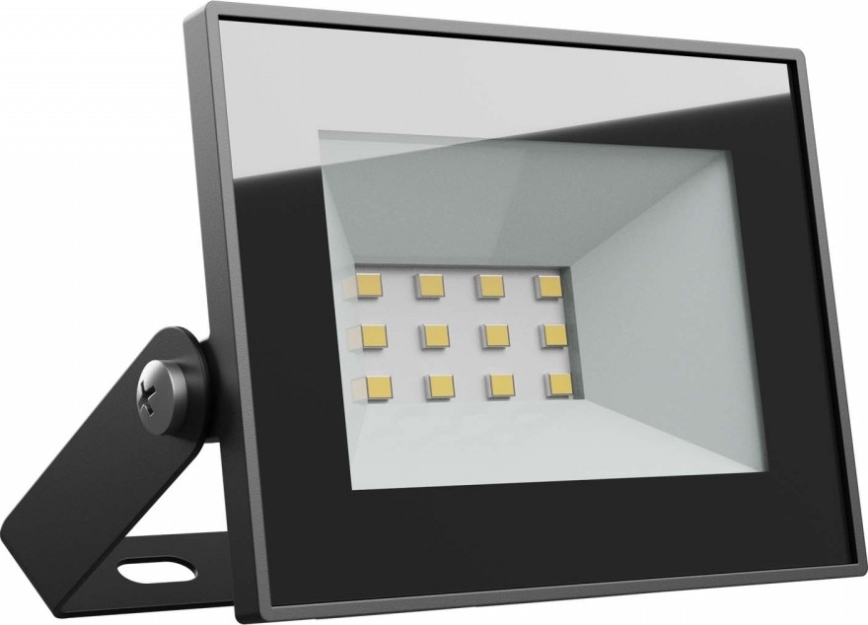 LED Reflektor NOCTIS LUX 4 LED/10W/230V 4000K IP65 crna