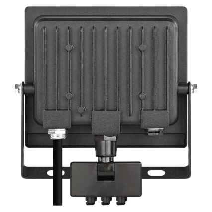 LED reflektor s senzorom pokreta i sumraka TAMBO EVO LED/30W/230V 4000K IP44 crna