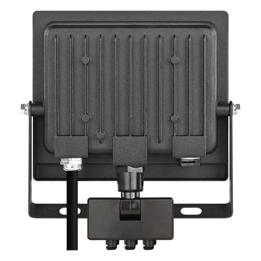 LED reflektor s senzorom pokreta i sumraka TAMBO EVO LED/30W/230V 4000K IP44 crna