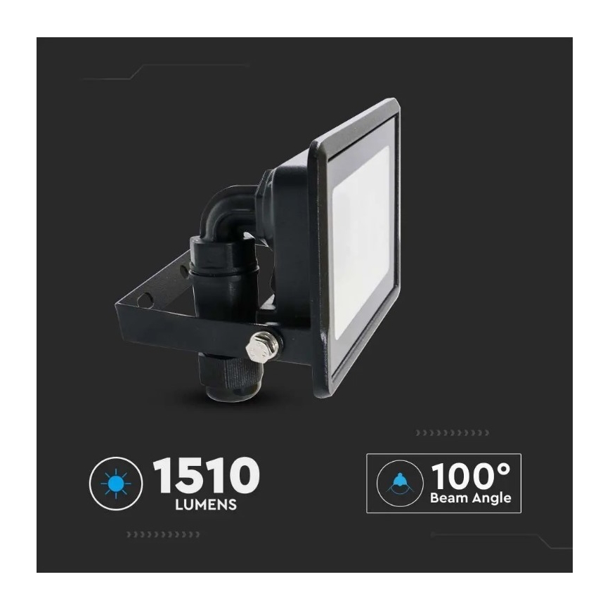 LED Reflektor s izravnim priključivanjem SAMSUNG CHIP LED/20W/230V IP65 6500K