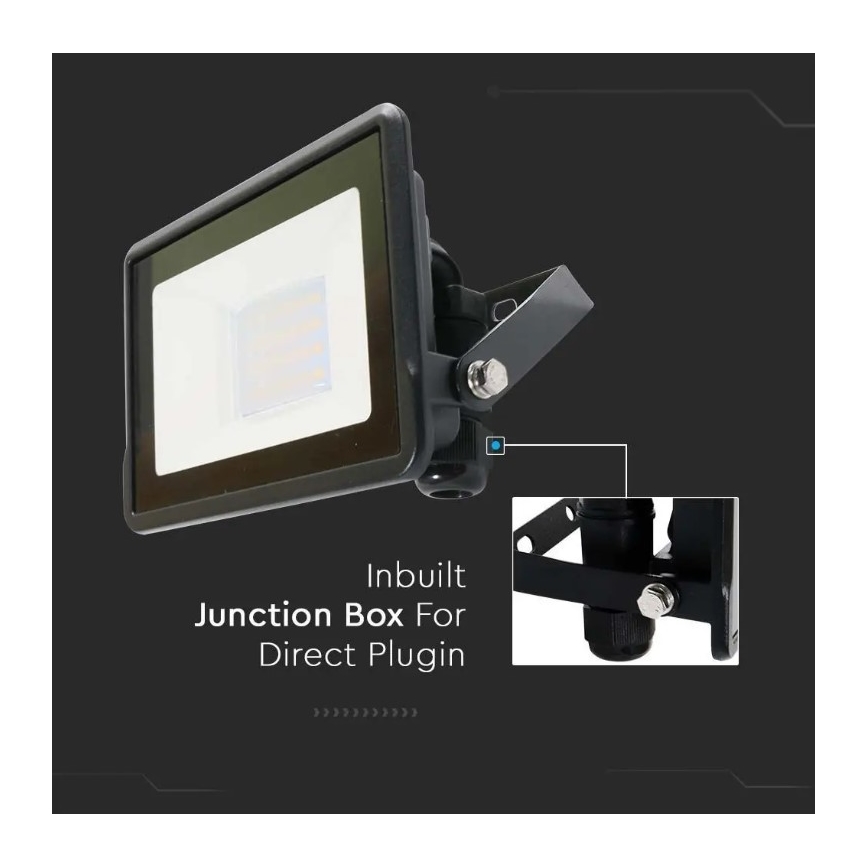 LED Reflektor s izravnim priključivanjem SAMSUNG CHIP LED/20W/230V IP65 6500K