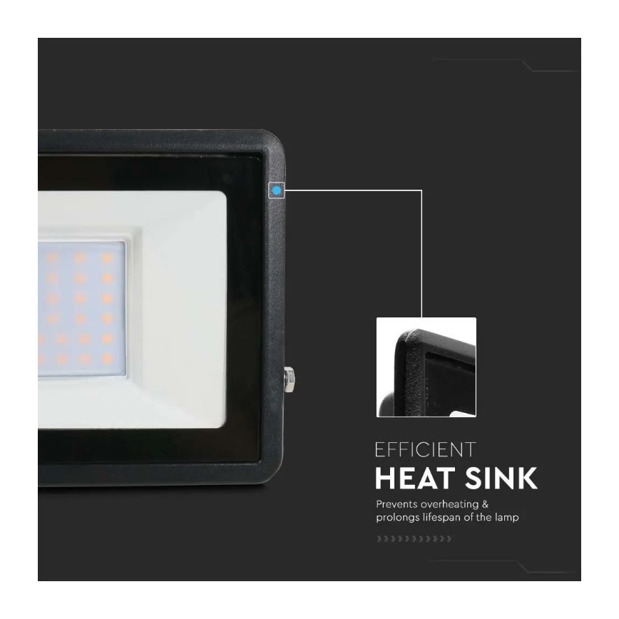 LED Reflektor s izravnim priključivanjem SAMSUNG CHIP LED/30W/230V IP65 4000K