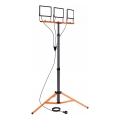 LED reflektor s postoljem 3xLED/100W/230V 4500K IP65 crna/narančasta