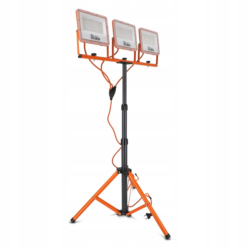 LED reflektor s postoljem 3xLED/50W/230V 4500K IP65 narančasta