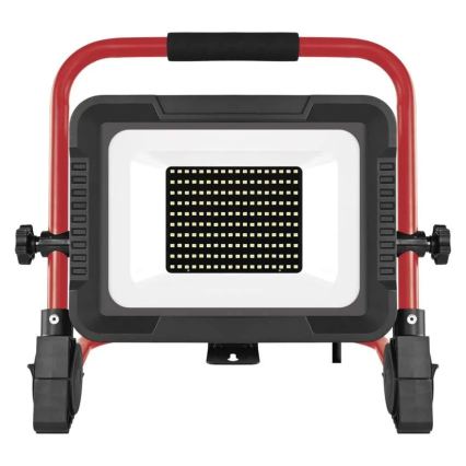 LED reflektor s postoljem ELION LED/100W/230V 4000K IP65 crvena/crna
