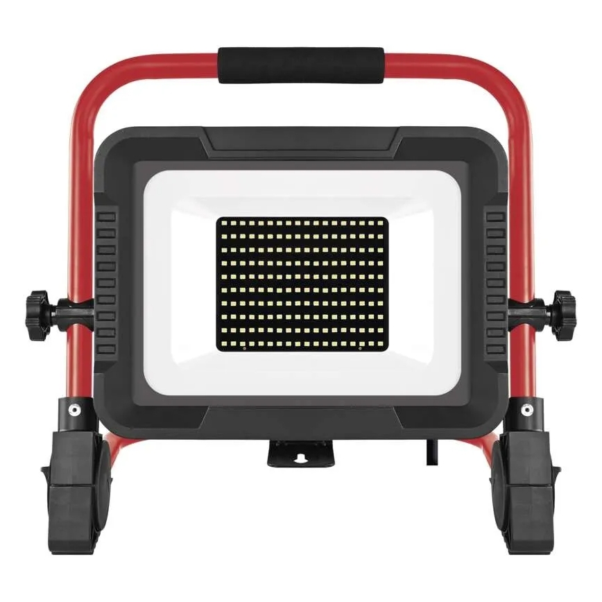 LED reflektor s postoljem ELION LED/100W/230V 4000K IP65 crvena/crna