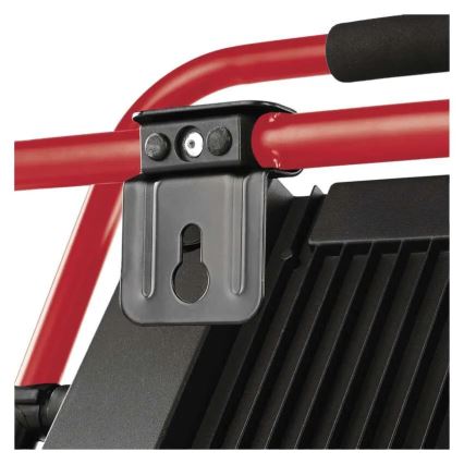 LED reflektor s postoljem ELION LED/100W/230V 4000K IP65 crvena/crna