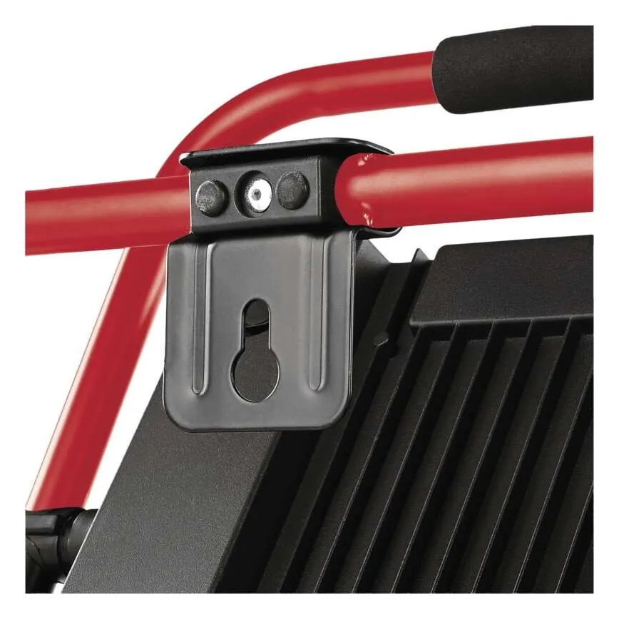 LED reflektor s postoljem ELION LED/100W/230V 4000K IP65 crvena/crna