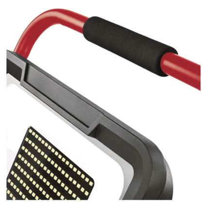 LED reflektor s postoljem ELION LED/100W/230V 4000K IP65 crvena/crna