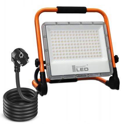 LED reflektor s postoljem LED/100W/230V 4500K IP65 narančaste boje