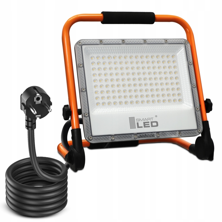 LED reflektor s postoljem LED/100W/230V 4500K IP65 narančaste boje