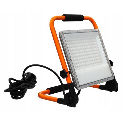 LED reflektor s postoljem LED/100W/230V 4500K IP65 narančaste boje