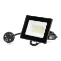 LED Reflektor s utikačem LED/20W/230V 4000K IP65