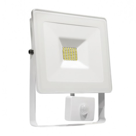 LED Reflektor sa senzorom NOCTIS LUX SMD LED/10W/230V IP44 900lm bijela