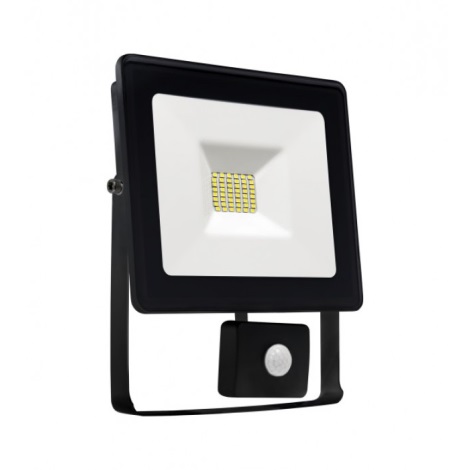LED Reflektor sa senzorom NOCTIS LUX SMD LED/20W/230V IP44 1700lm crna