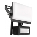 LED reflektor sa senzorom pokreta i sumraka TAMBO EVO LED/10W/230V 4000K IP44 crni