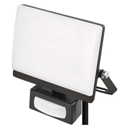 LED reflektor s senzorom pokreta i sumraka TAMBO EVO LED/20W/230V 4000K IP44 crna