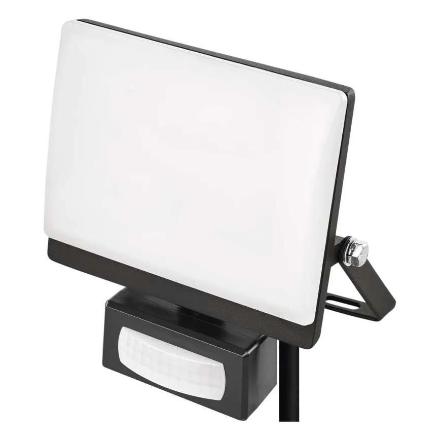 LED reflektor s senzorom pokreta i sumraka TAMBO EVO LED/20W/230V 4000K IP44 crna