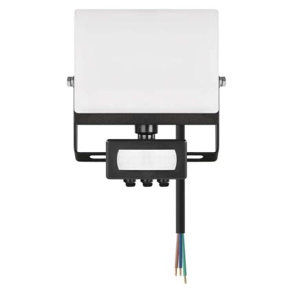 LED reflektor s senzorom pokreta i sumraka TAMBO EVO LED/20W/230V 4000K IP44 crna