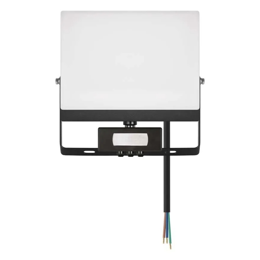 LED reflektor s senzorom pokreta i sumraka TAMBO EVO LED/50W/230V 4000K IP44 crna