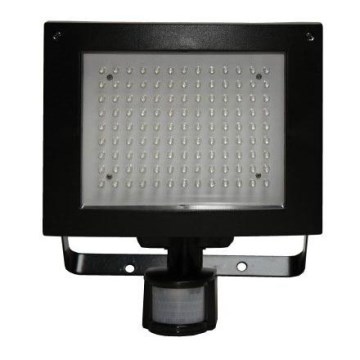 LED Reflektor sa senzorom T274 117xLED/9W crni IP44