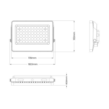 LED Reflektor sa solarnim panelom FOCUS 60W/10000 mAh 3,2V 6000K IP65 + daljinski upravljač