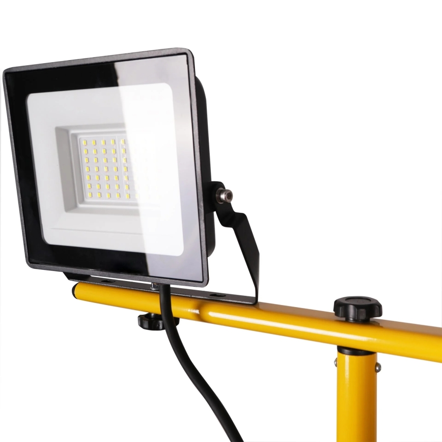 LED reflektor sa stalkom 2xLED/30W/230V 6500K IP65 žuta