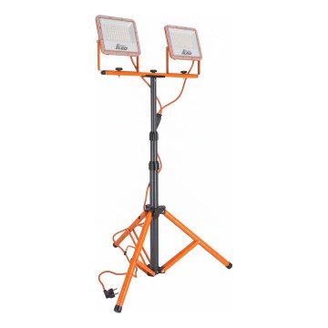 LED reflektor sa stalkom 2xLED/50W/230V 4500K IP65 narančasta