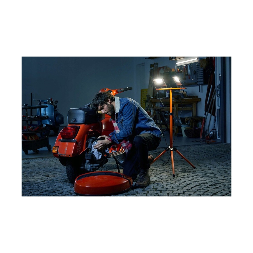 LED Reflektor sa stalkom 2xLED/50W/230V IP65