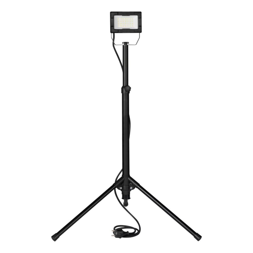 LED reflektor sa stalkom LED/20W/230V 5000K IP65 crna