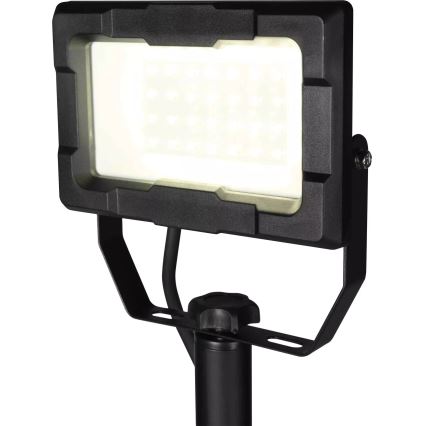 LED reflektor sa stalkom LED/20W/230V 5000K IP65 crna