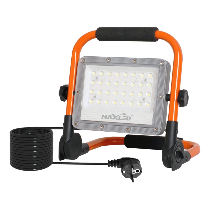 LED Reflektor sa stalkom LED/50W/230V 5000K IP65 narančasta