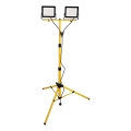 LED reflektor sa stativom 2xLED/50W/230V 6500K IP65 žuta