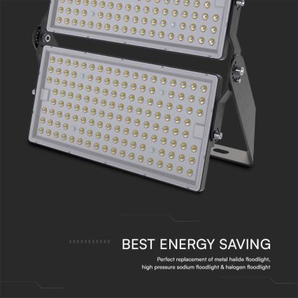 LED Reflektor SAMSUNG CHIP LED/500W/230V 6500K IP65 siva