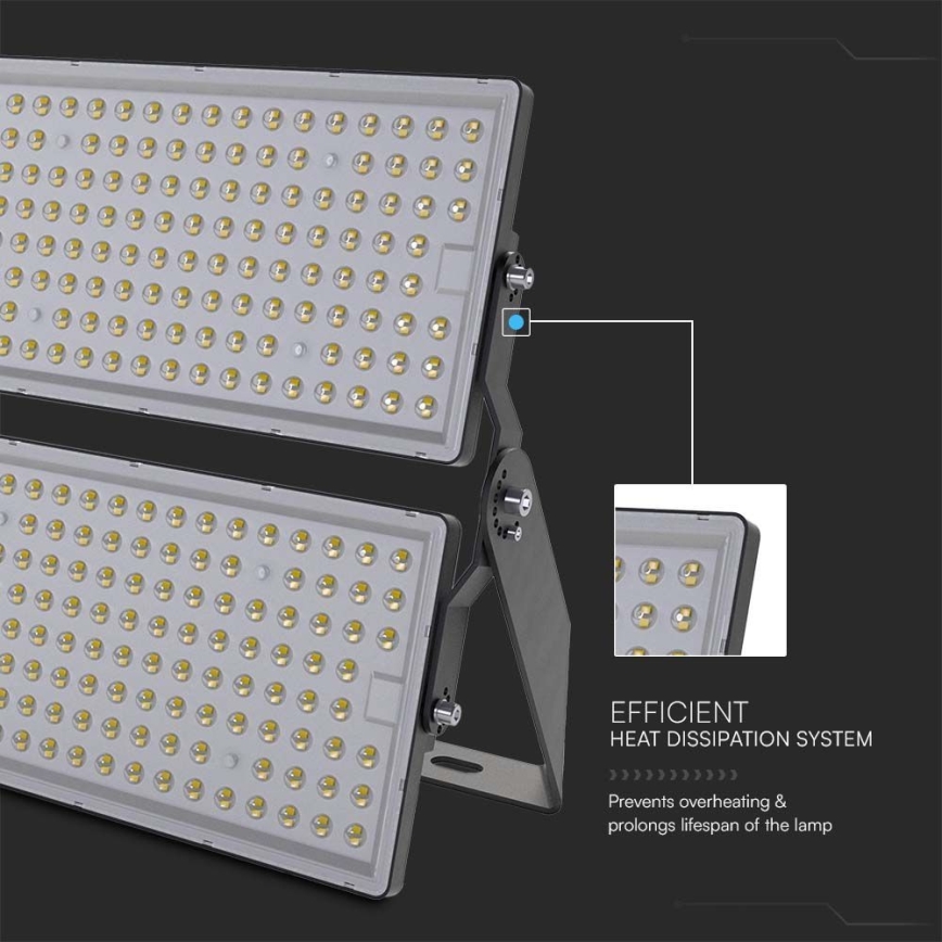 LED Reflektor SAMSUNG CHIP LED/500W/230V 6500K IP65 siva