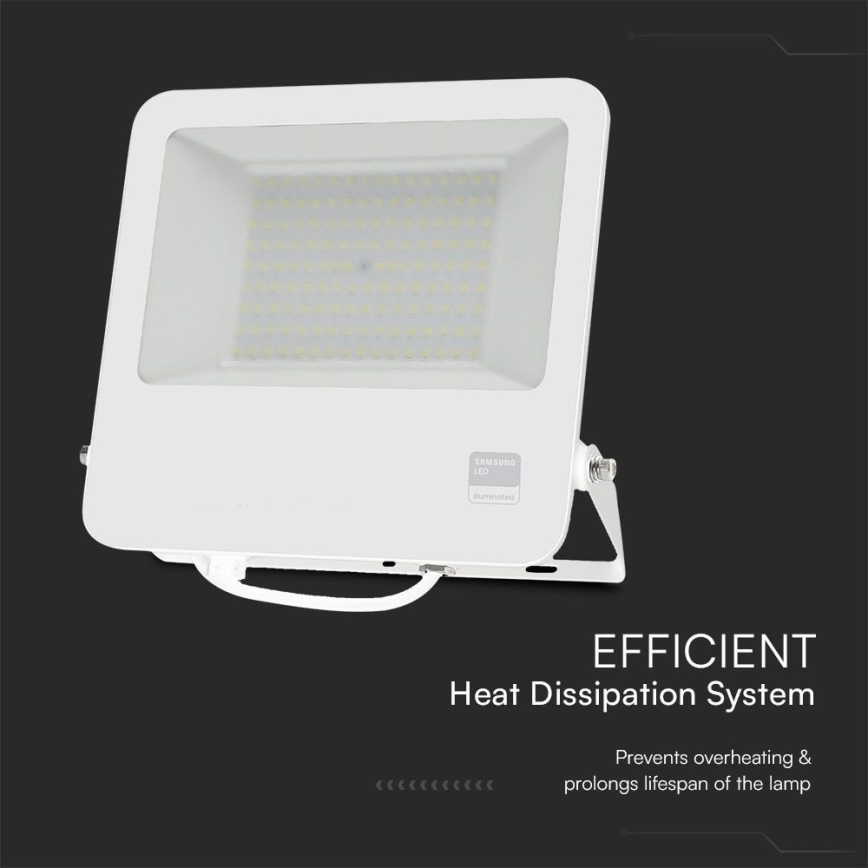 LED Reflektor SAMSUNG CHIP LED/100W/230V 6400K IP65 bijela