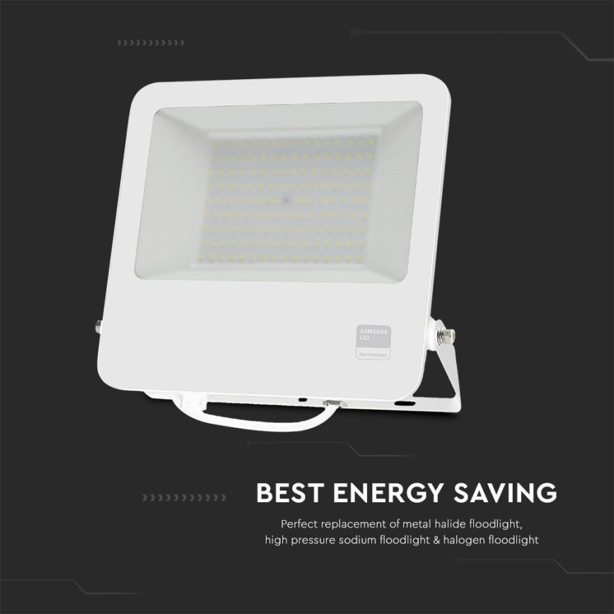 LED Reflektor SAMSUNG CHIP LED/100W/230V 6400K IP65 bijela