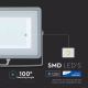 LED Reflektor SAMSUNG CHIP LED/100W/230V IP65 3000K siva