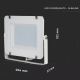 LED Reflektor SAMSUNG CHIP LED/150W/230V 3000K IP65 bijela