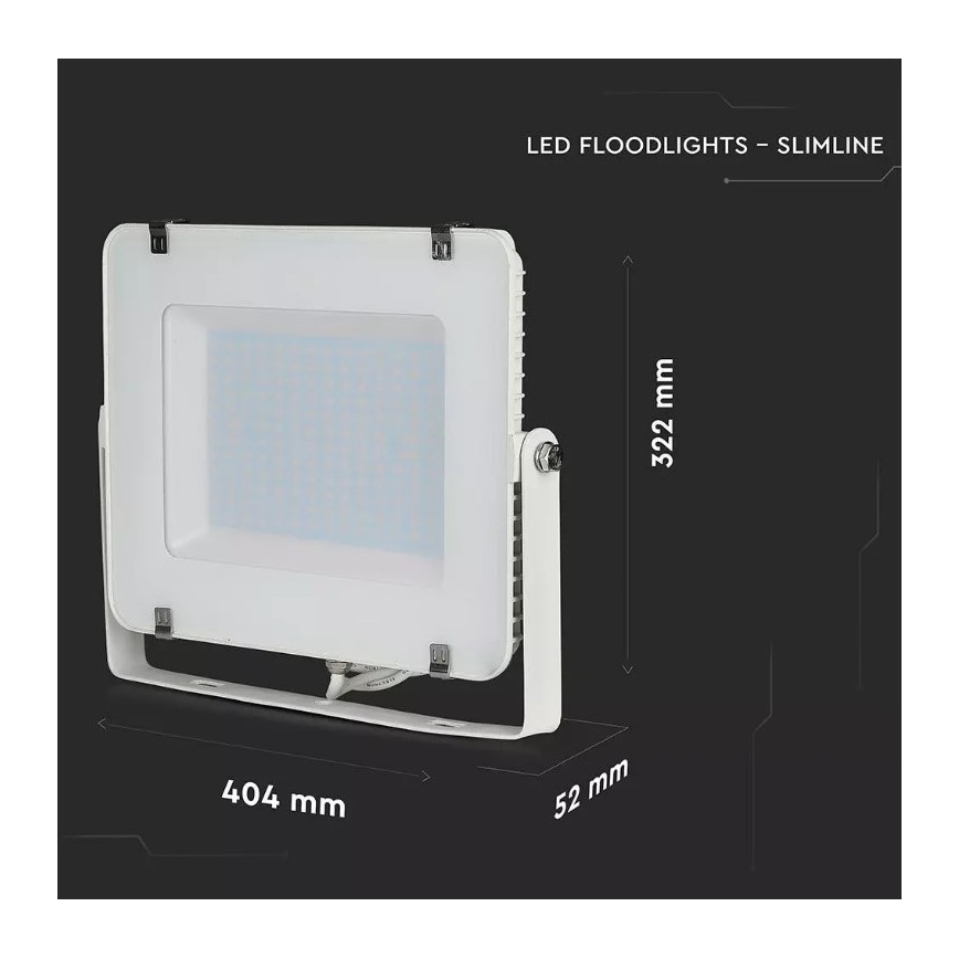 LED Reflektor SAMSUNG CHIP LED/150W/230V 3000K IP65 bijela