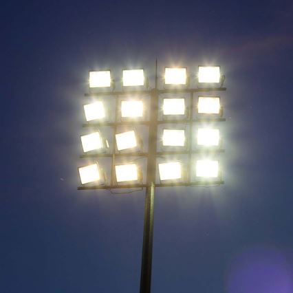 LED Reflektor SAMSUNG CHIP LED/200W/230V 4000K IP65 crna