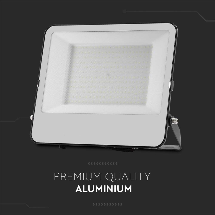 LED Reflektor SAMSUNG CHIP LED/200W/230V 4000K IP65 crna