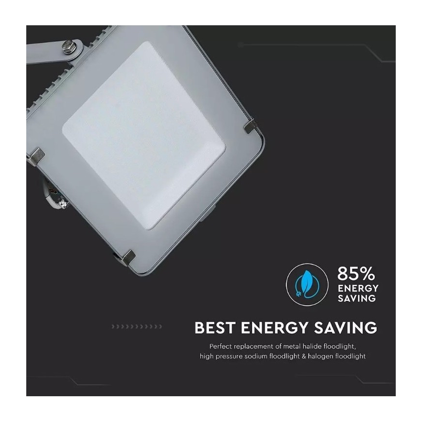 LED Reflektor SAMSUNG CHIP LED/300W/230V 6400K IP65 siva