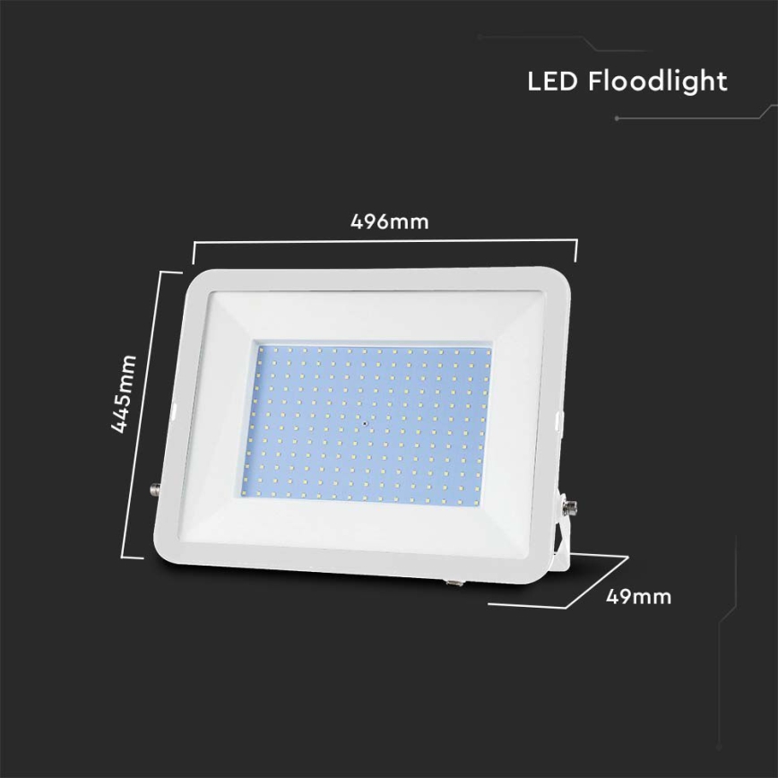 LED Reflektor SAMSUNG CHIP LED/300W/230V 6500K IP65 bijela